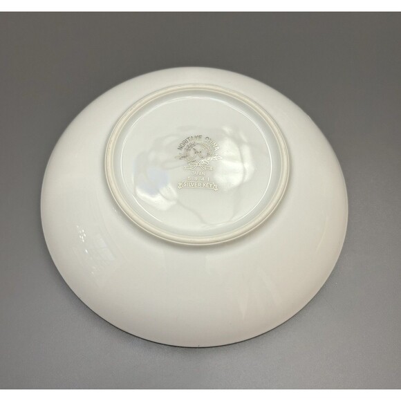 Noritake China Silver Key #5941  Berry Bowls Set Of 3 Fruit/Dessert/Ice Cream - Picture 4 of 9